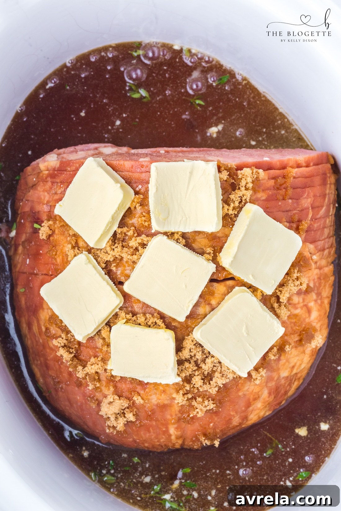 Butter on Ham