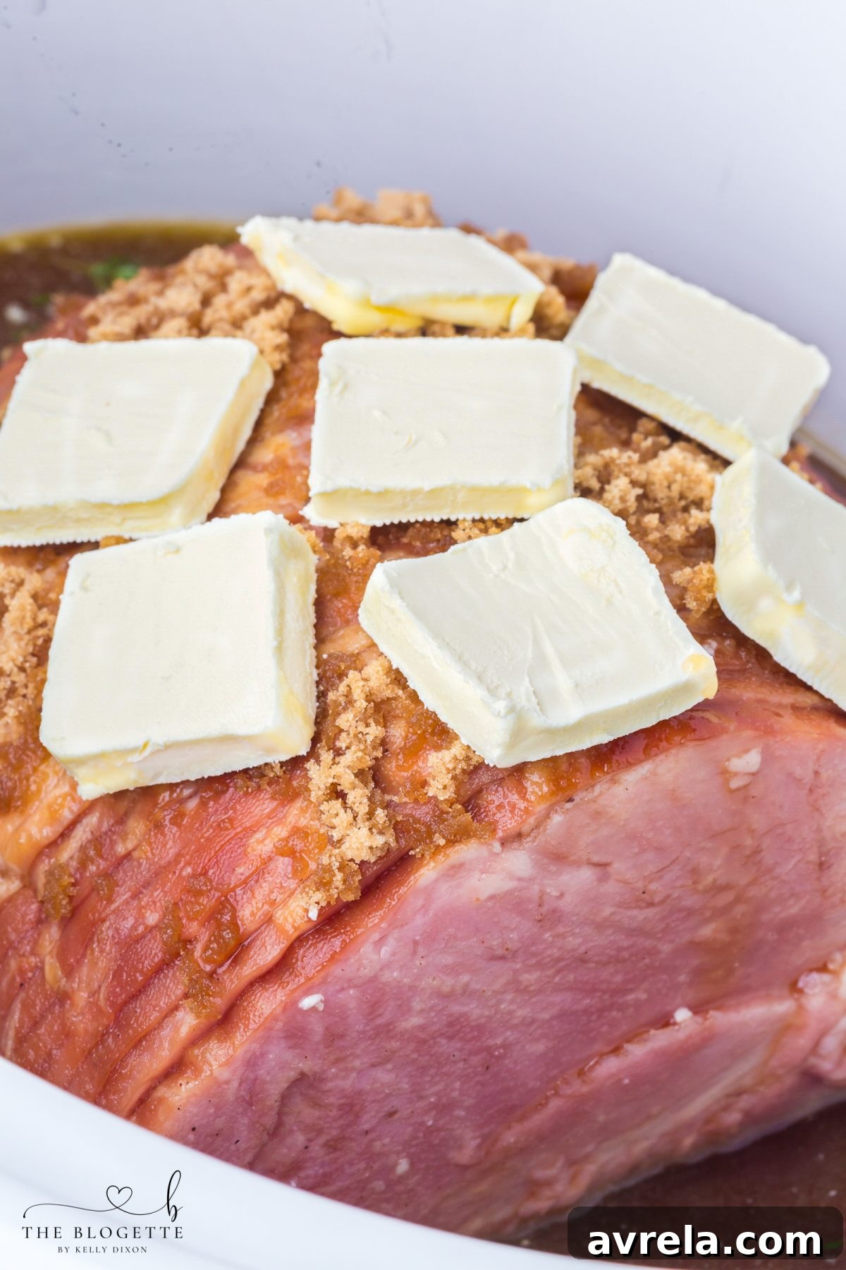Butter on Ham