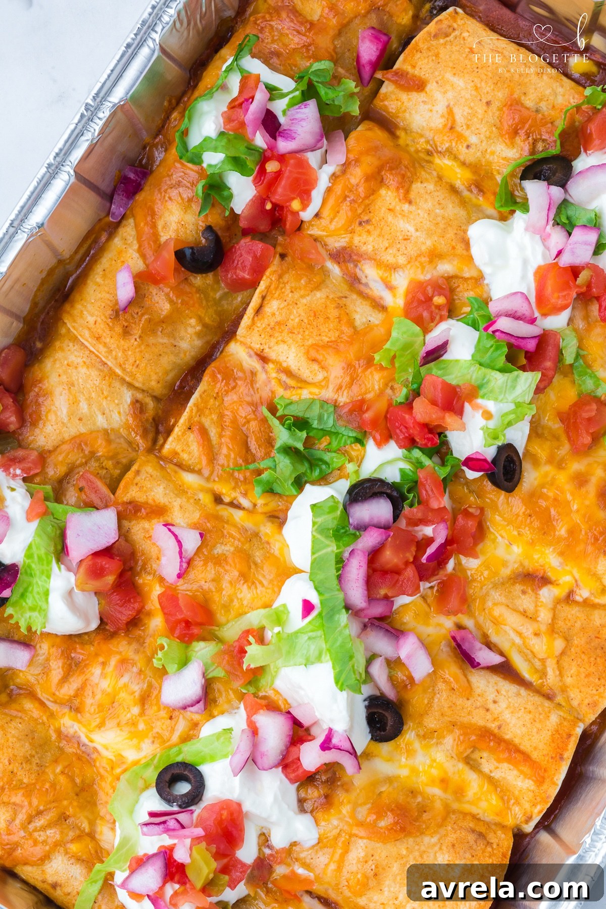 Crock Pot Freezer Chicken Enchiladas